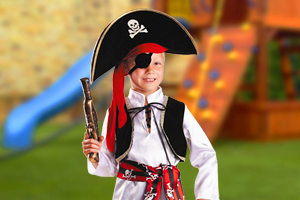 Schatzsuche & Schnitzeljagd für den Piraten-Kindergeburtstag mit Aufgaben